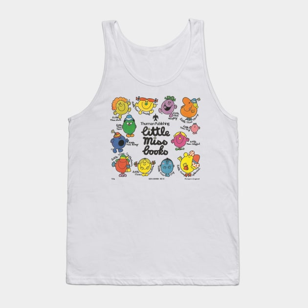 vintage little miss Tank Top by thebeatgoStupid